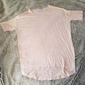 Irma solid heathered Peach Lularoe